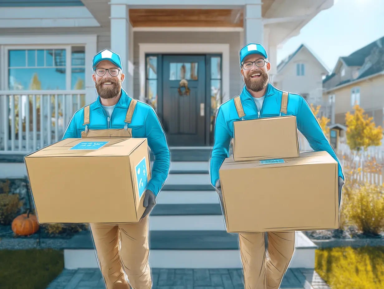 Person udfører tunge løft med korrekt teknik.