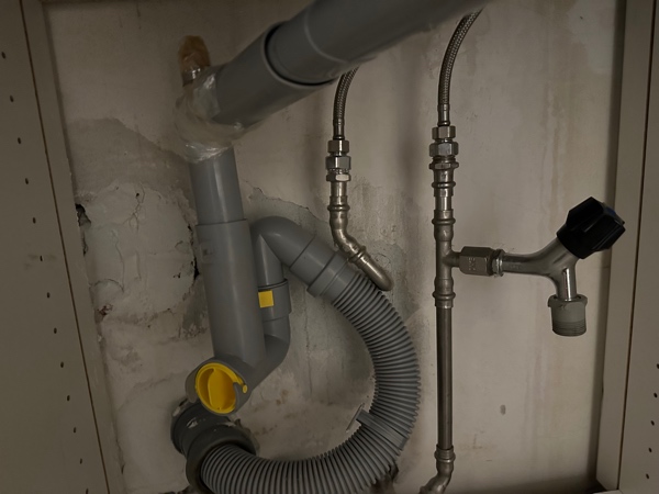 Forberedelse til vaskemaskine (VVS)