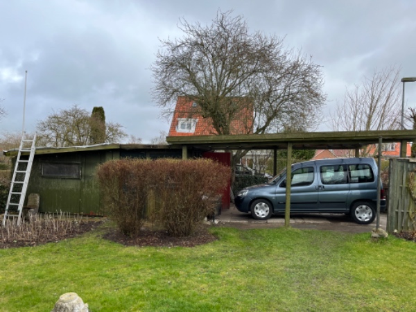 Nyt tag på skur - Roskilde