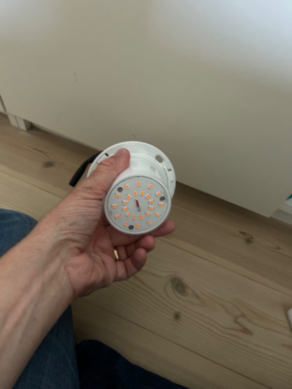 Hæng 3 loftslamper op