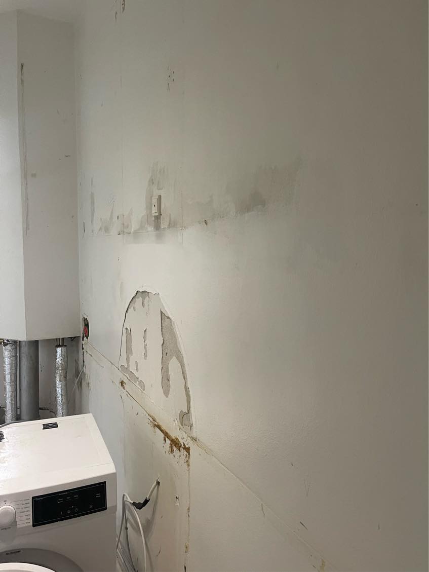 Reparation af filt på vægge