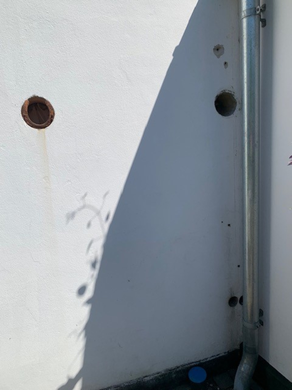 Muring og opsætning af espalier