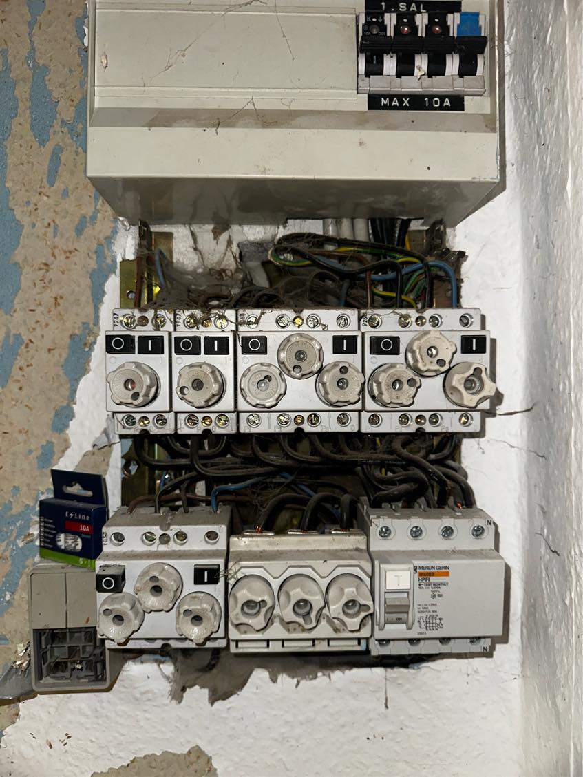 Udskiftning af el tavle