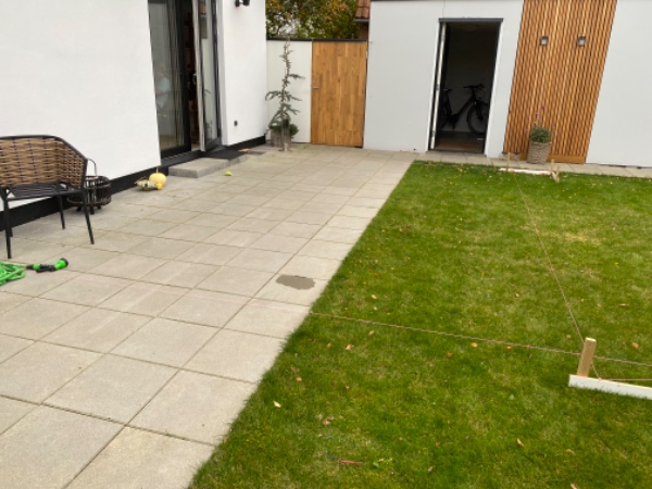 Udgravning af areal på 20m2, 450mm i dybden