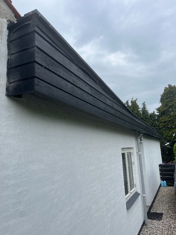 Udskiftning af brædder og tagrende