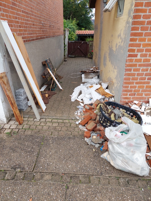 Bortkørsel af byggeaffald