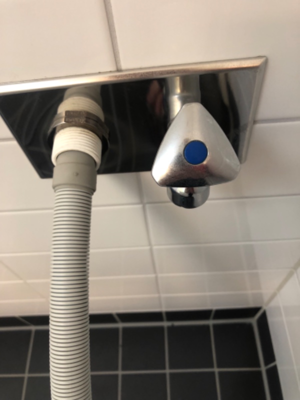 Tilslutning af vaskemaskine