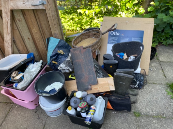 Køre læs på genbrugsplads