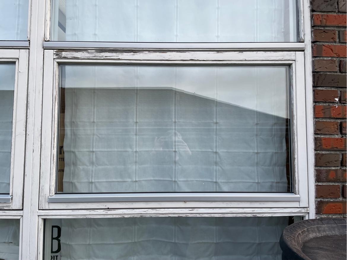 Skifte rådne lister på vinduer