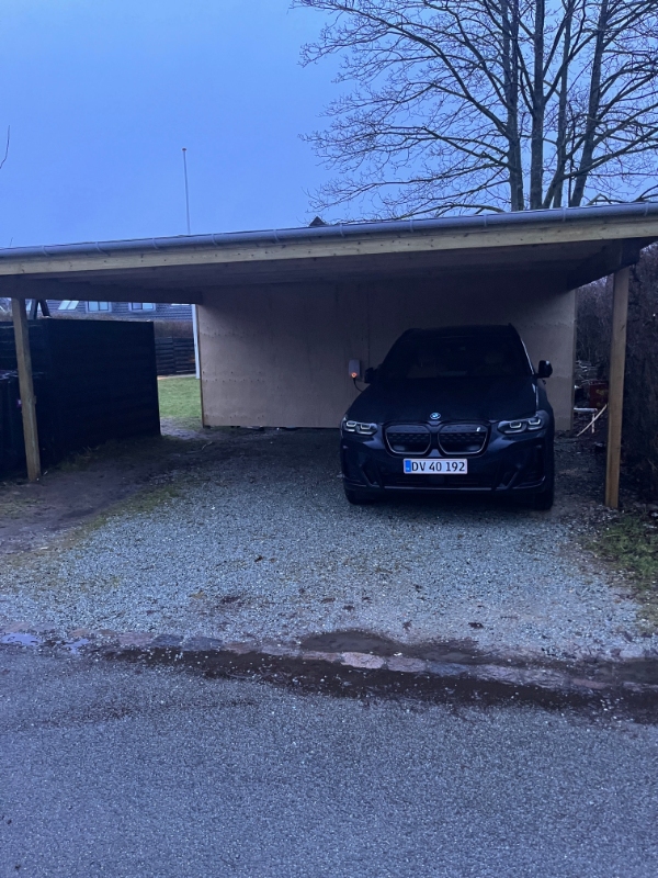 Lagt fliser i carport ca 70kvm