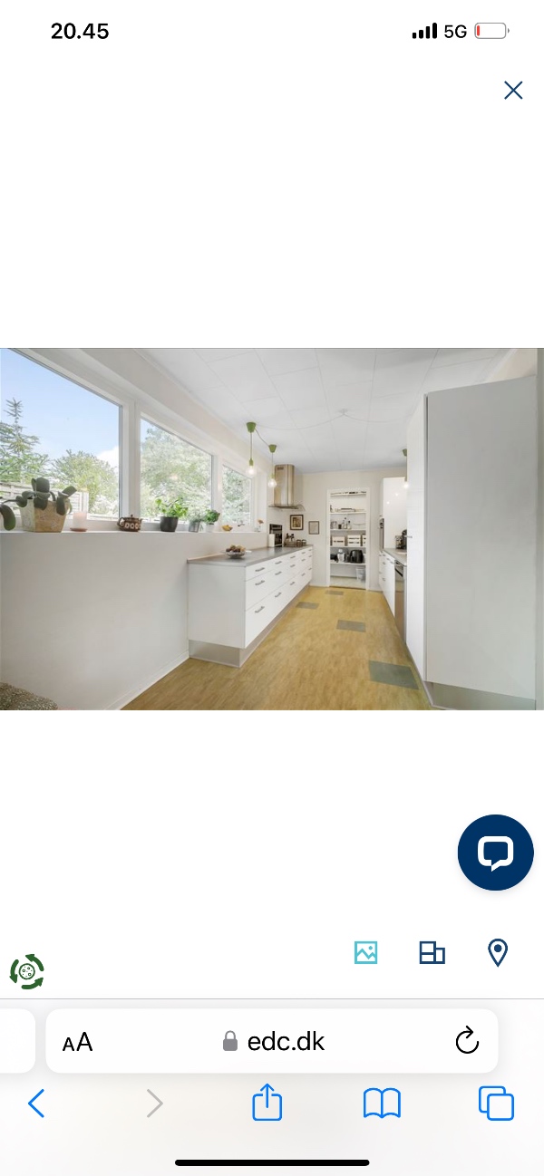 Flytning af køkken frem og tilbage