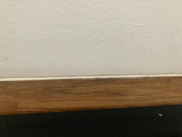 Fuger langs køkkenbordplade - hvid