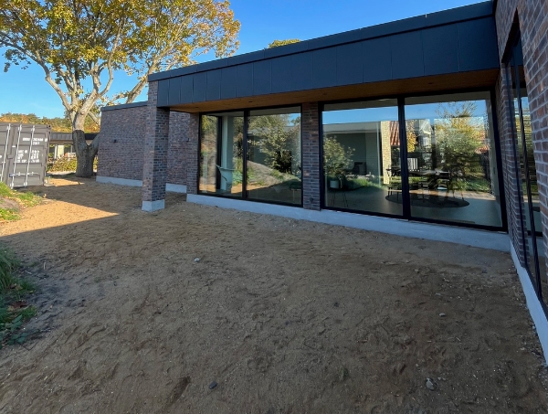 Planering af græsplæne