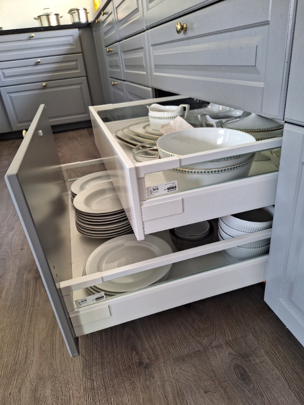 4 skuffer samles og monteres nyt ikea køkken