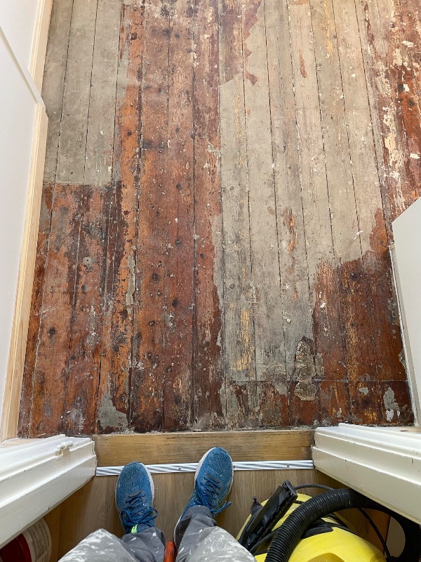 Reparation og slibning af trægulv