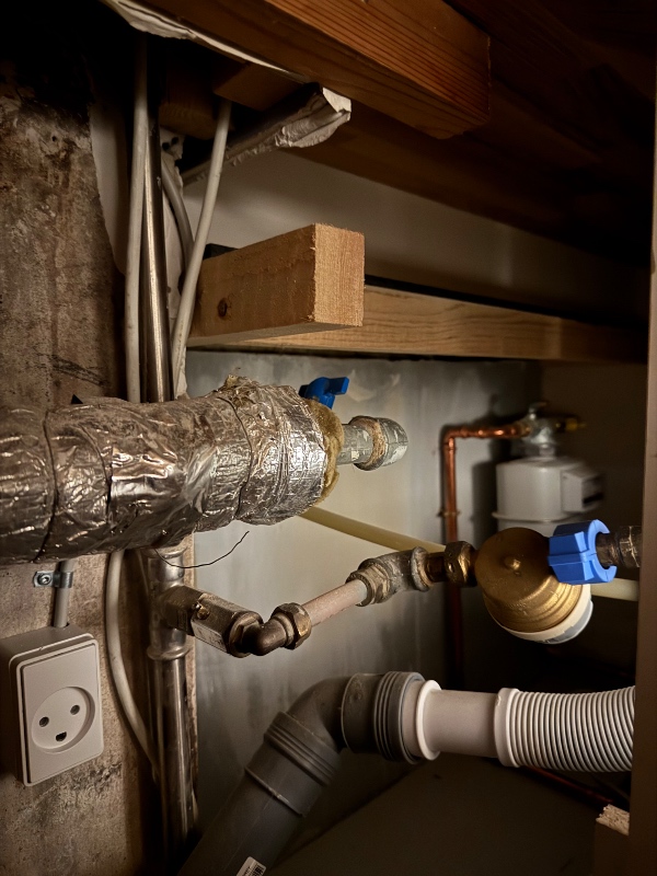 Installation af opvaskemaskine