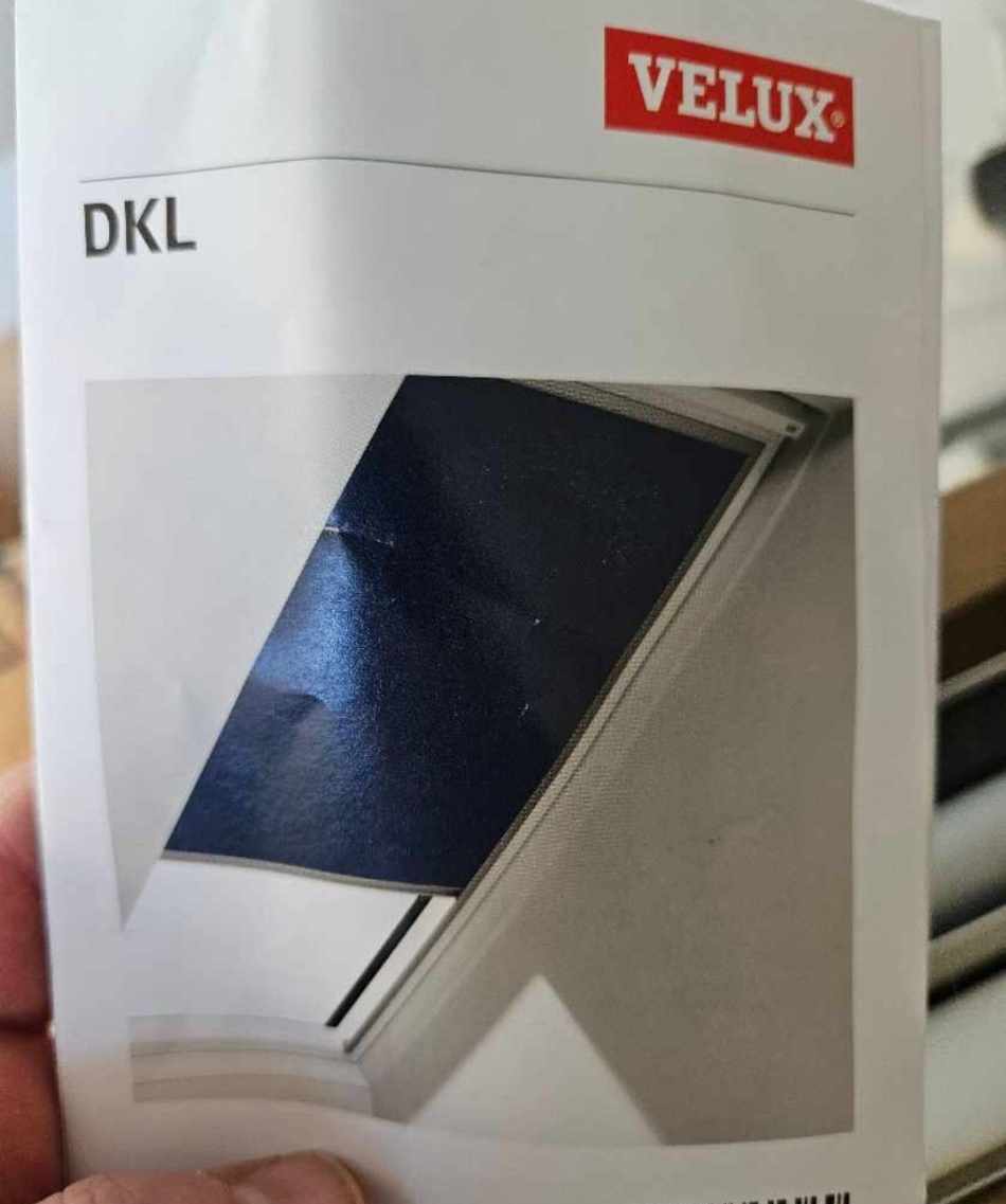 Montering af velux mørklægningsgardin