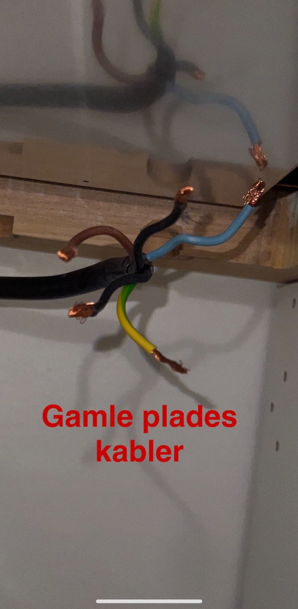 Installering af kogeplade