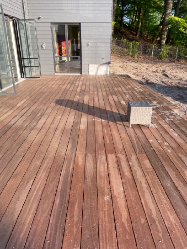 Terrasserens og oliebehandling