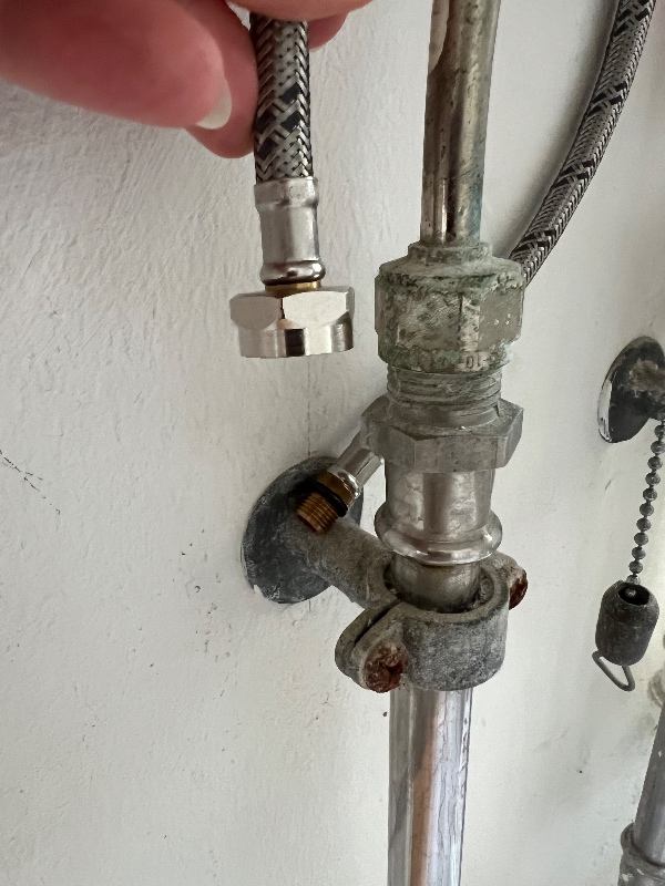 Udskiftning af vandhane