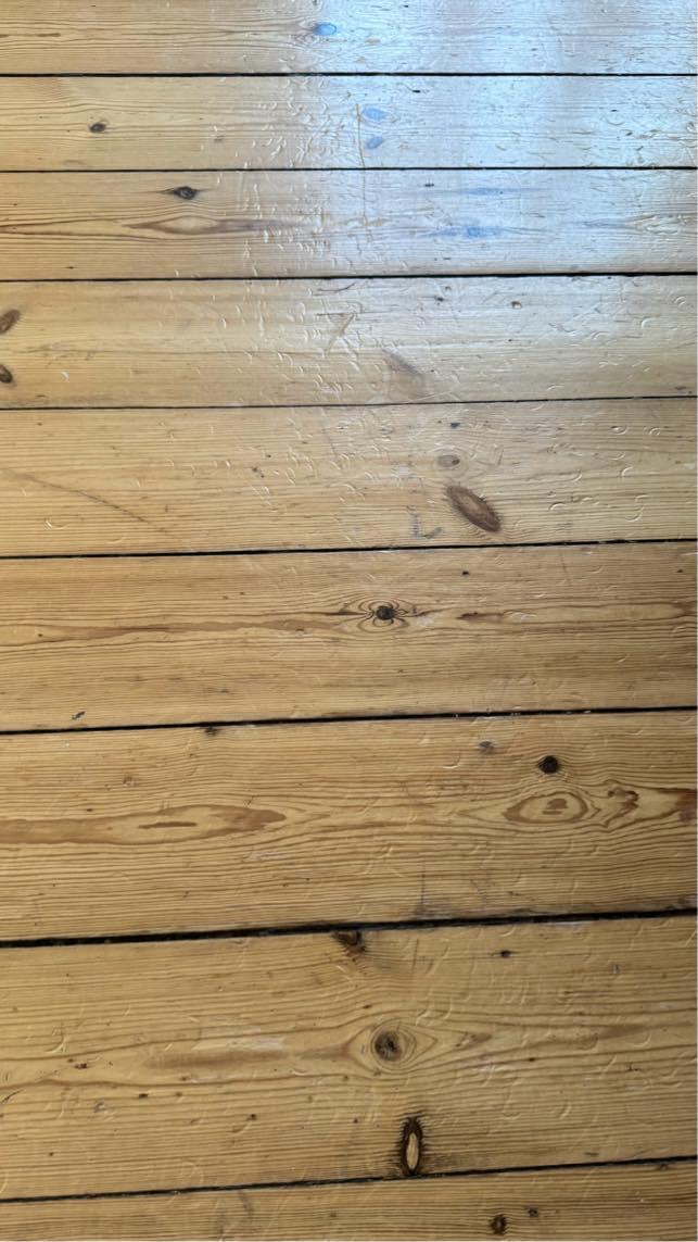 Slibe gulv og lakering