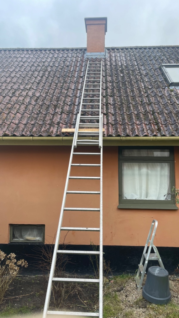 Inddækning skorsten