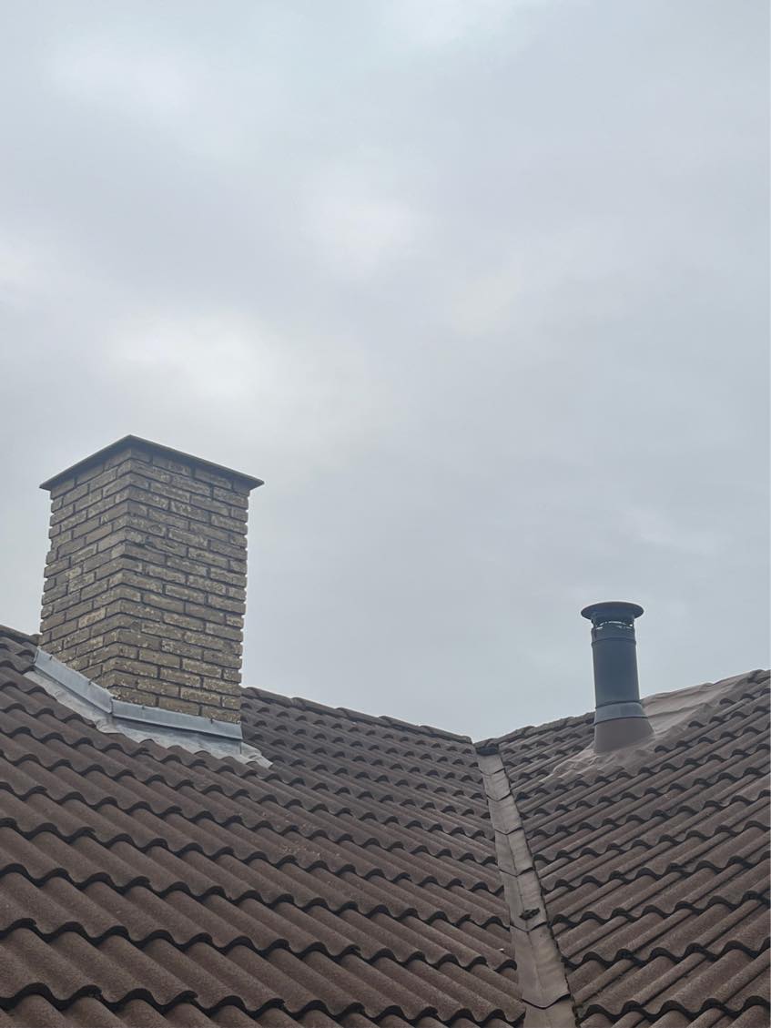 Kratte og fuge skorsten