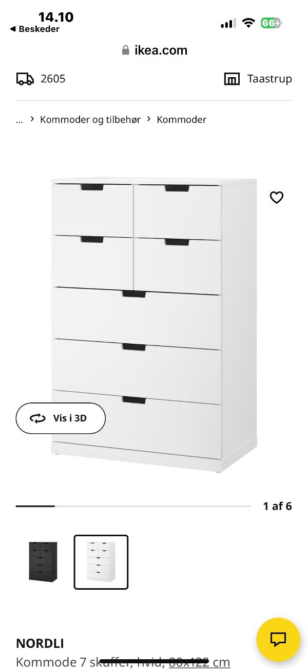 Samle Ikea kommode