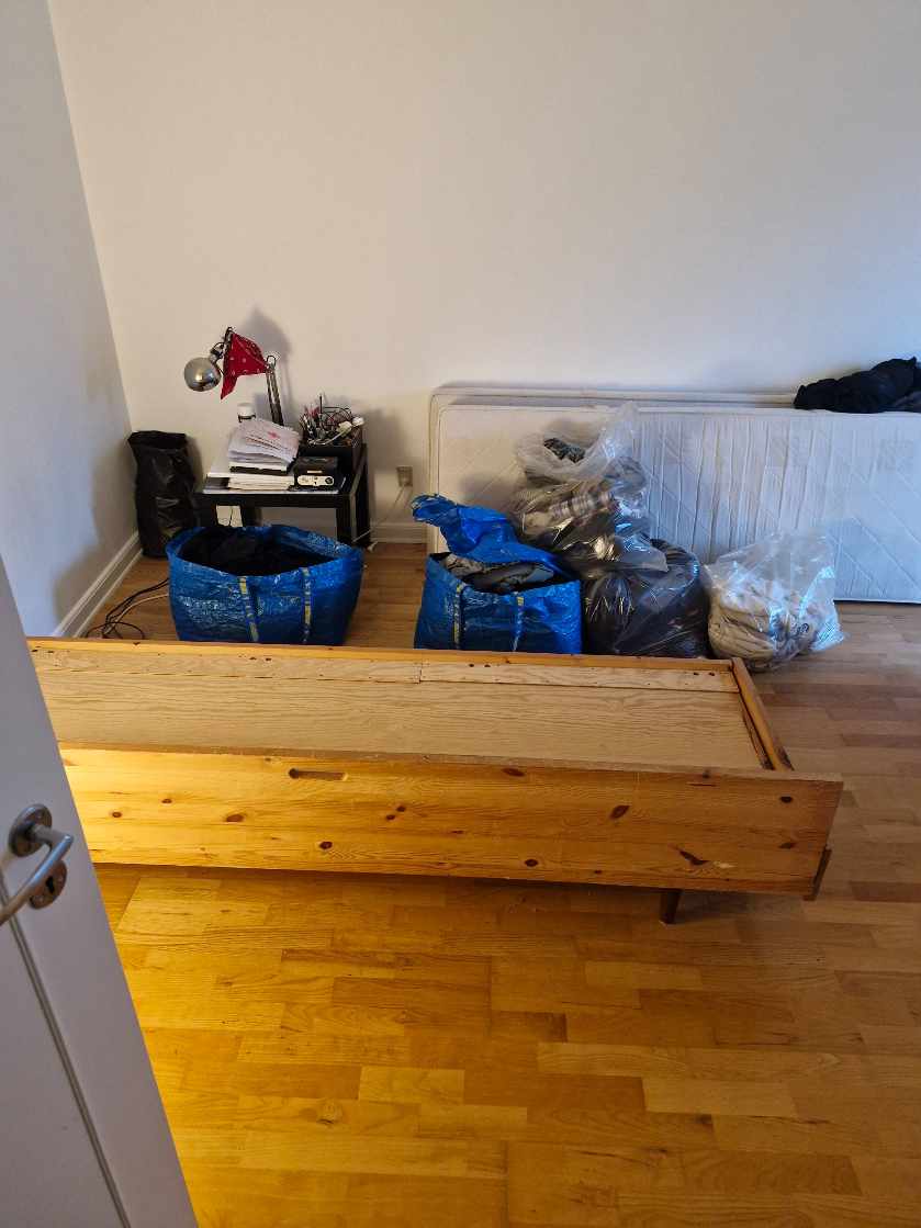 Chauffør med stor trailer