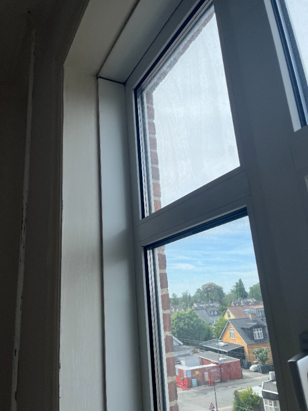 Nye lister indvendigt omkring vinduer