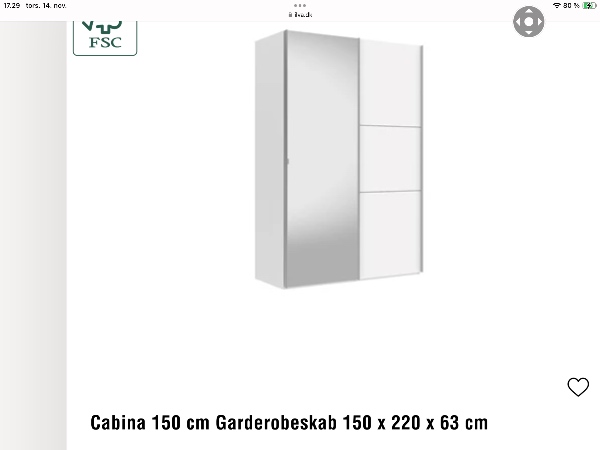 Montering af Ilva 2 skydedøre garderobeskab