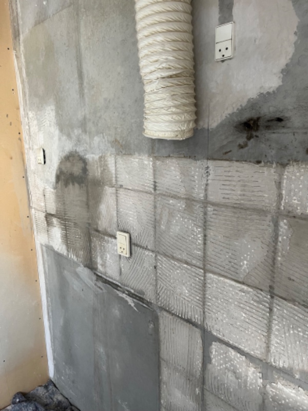 Fjernelse af mørtel