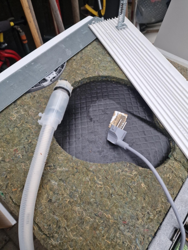 udskiftning af opvaskemaskinen