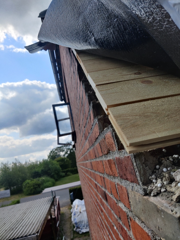 Rep af gesims og vindskede