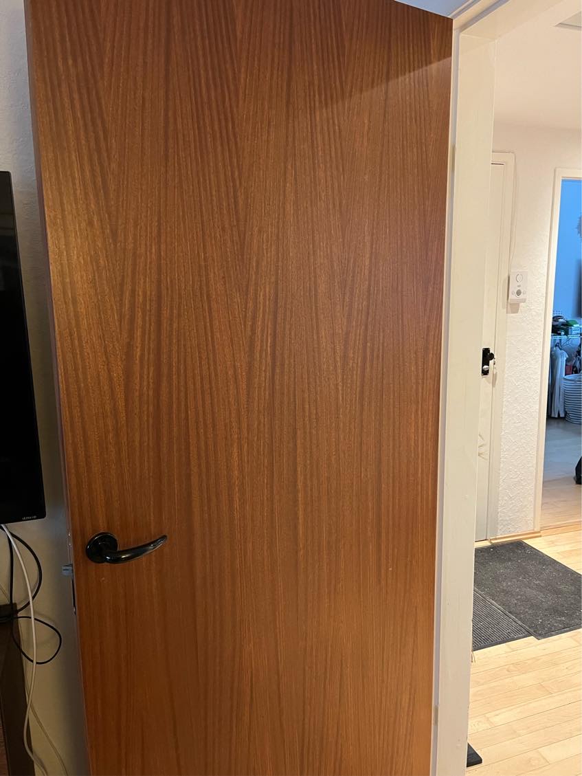 Male 5 stk mellemdøre hvidt