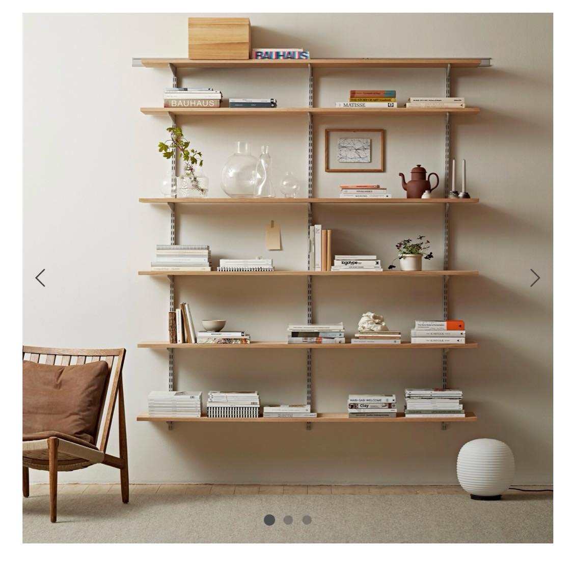 Ophæng af hyldesystemer