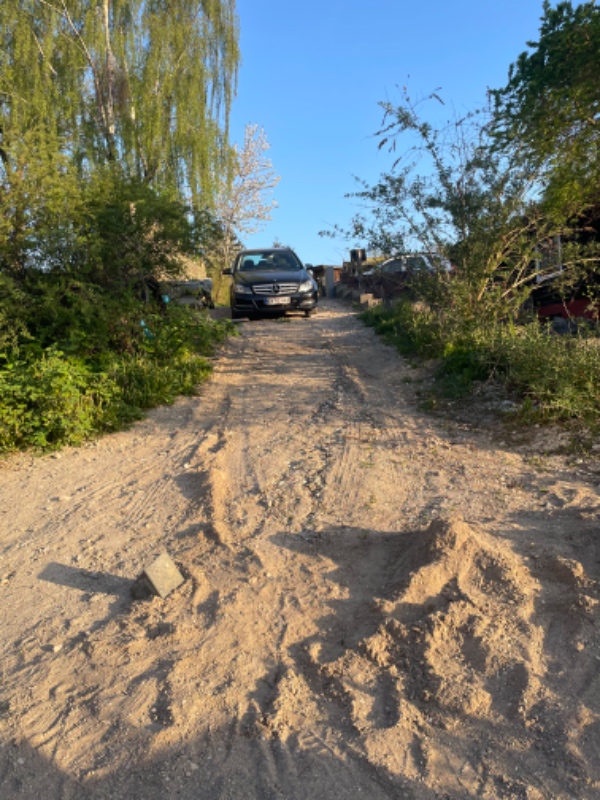 Fjernelse af papkasser, træ og div