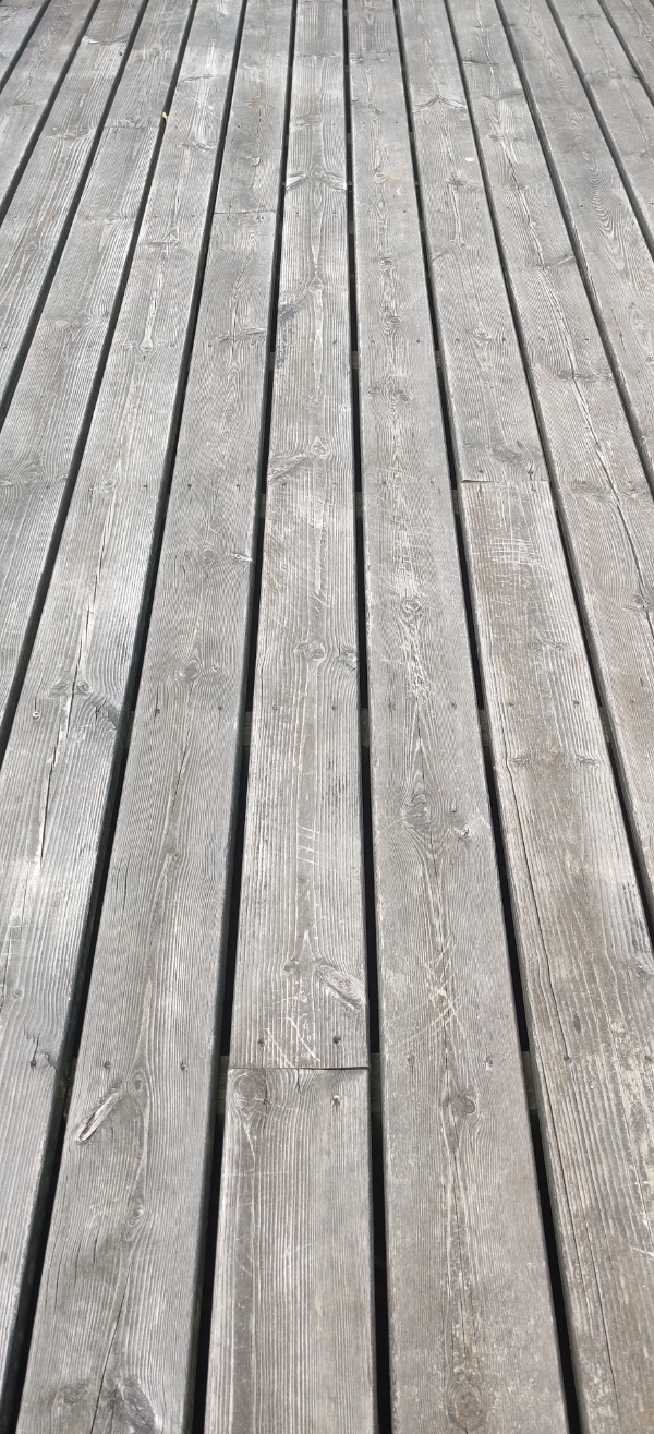 Slibning af terrasse