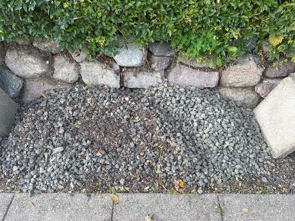 Afhentning af betonfliser og brosten