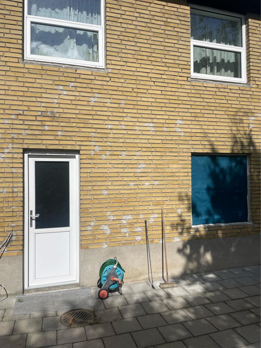 Facadepudsning - kun arbejdskraft