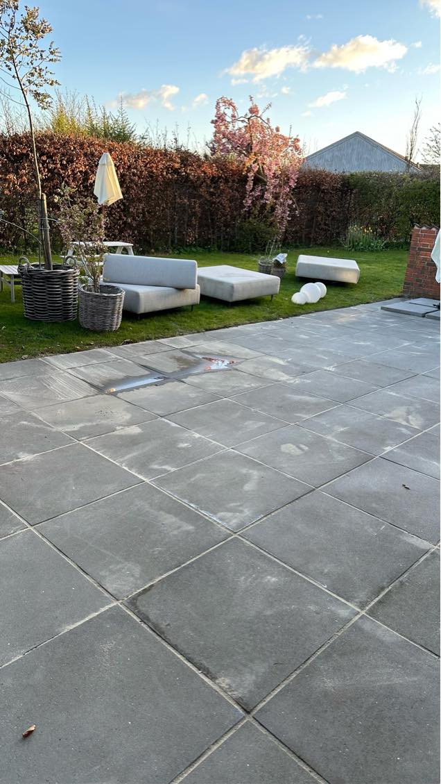 Omlægning af fliser