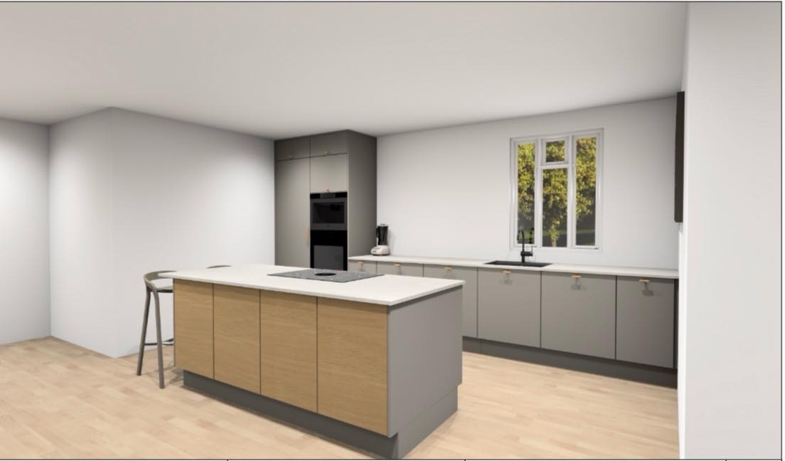 Montering af køkken