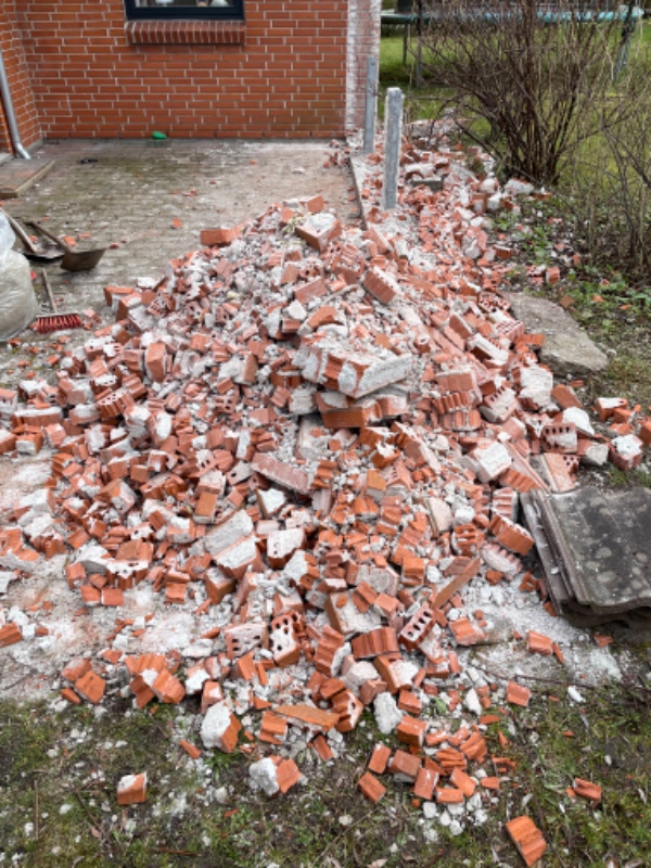 Fjernelse af murbrokker