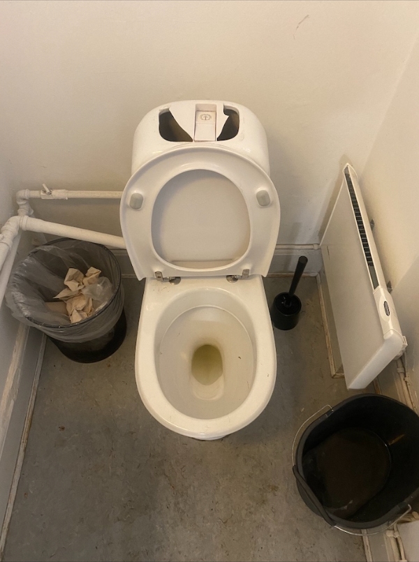 Udskiftning af toilet