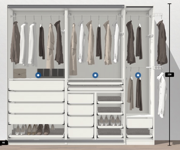 Samle PAX Ikea skab - Afhentes og samles