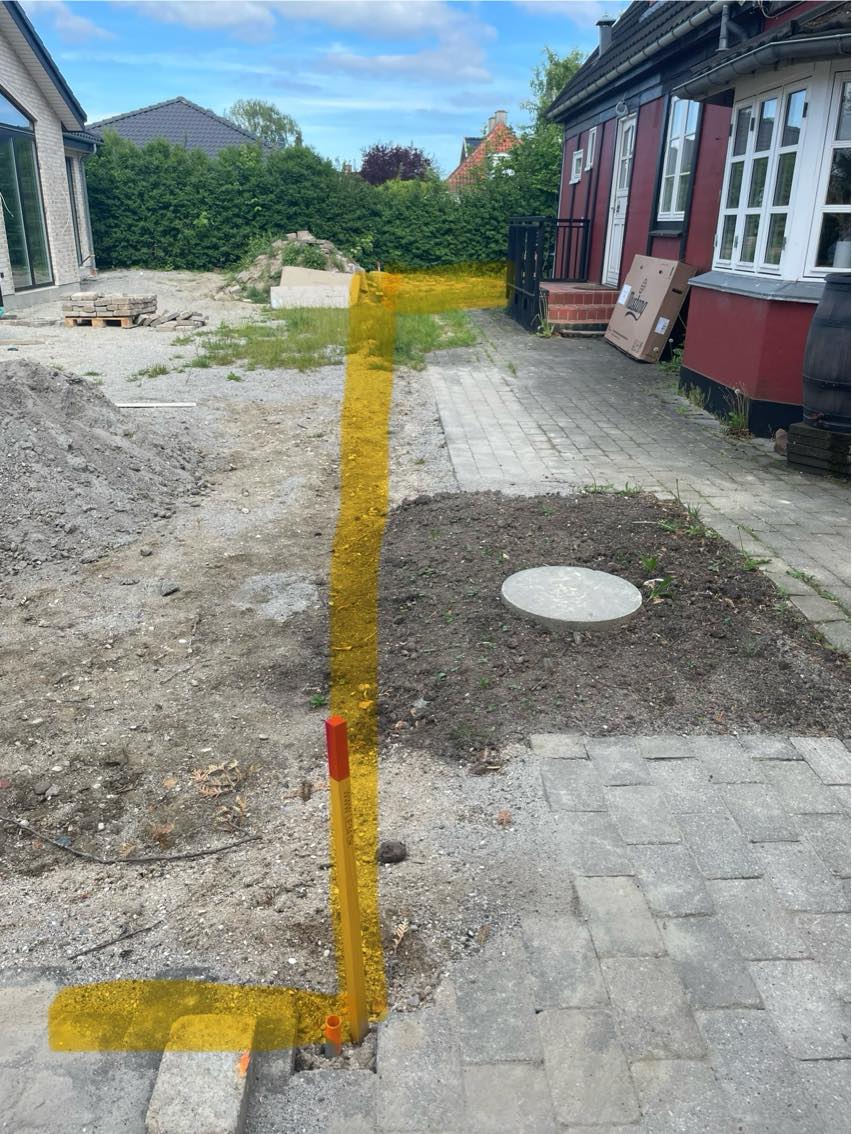 Opsætning af komposithegn