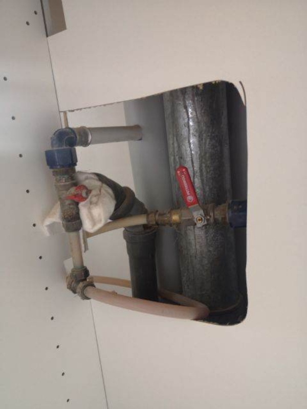 tilslutning af opvaskemaskine, vask og vandlås + forkortelse af rør (Autoriseret)