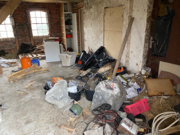 Afhentning af blandet affald