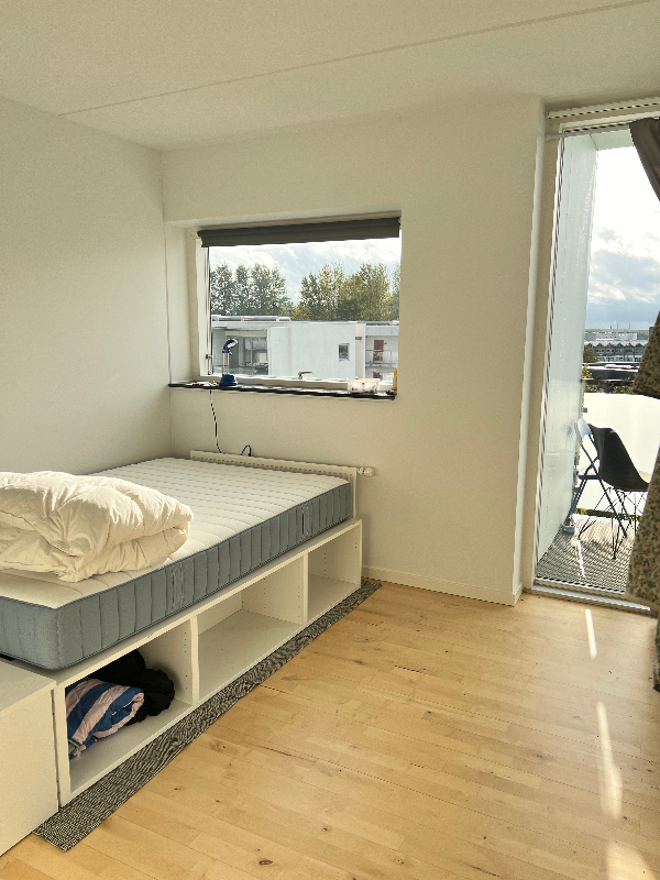 Male fraflytnings lejlighed på 3 rums - 66 m2 - vægge og lofte samt lister, toilet er det kun loft.