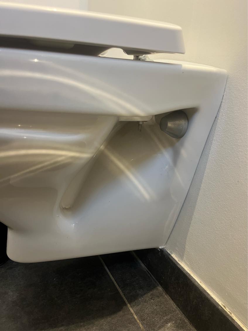 Afmontering af toilet